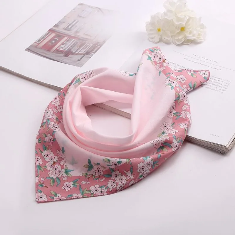 1PC Cotton Ladies Printed Handkerchief, Fashion Handkerchief, High-end Quality Handkerchief, Wedding Gifts, Sweat Wipe, Scarf