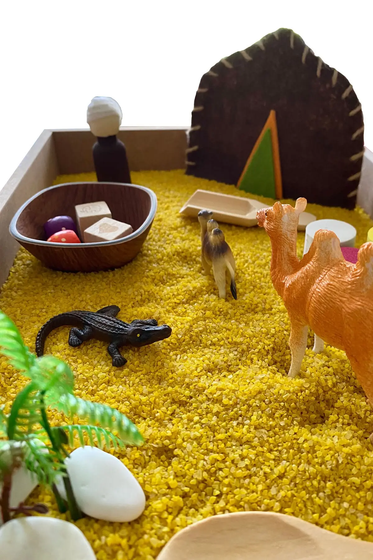 Mainan Kayu Pendidikan-Set Aktivitas Montessori