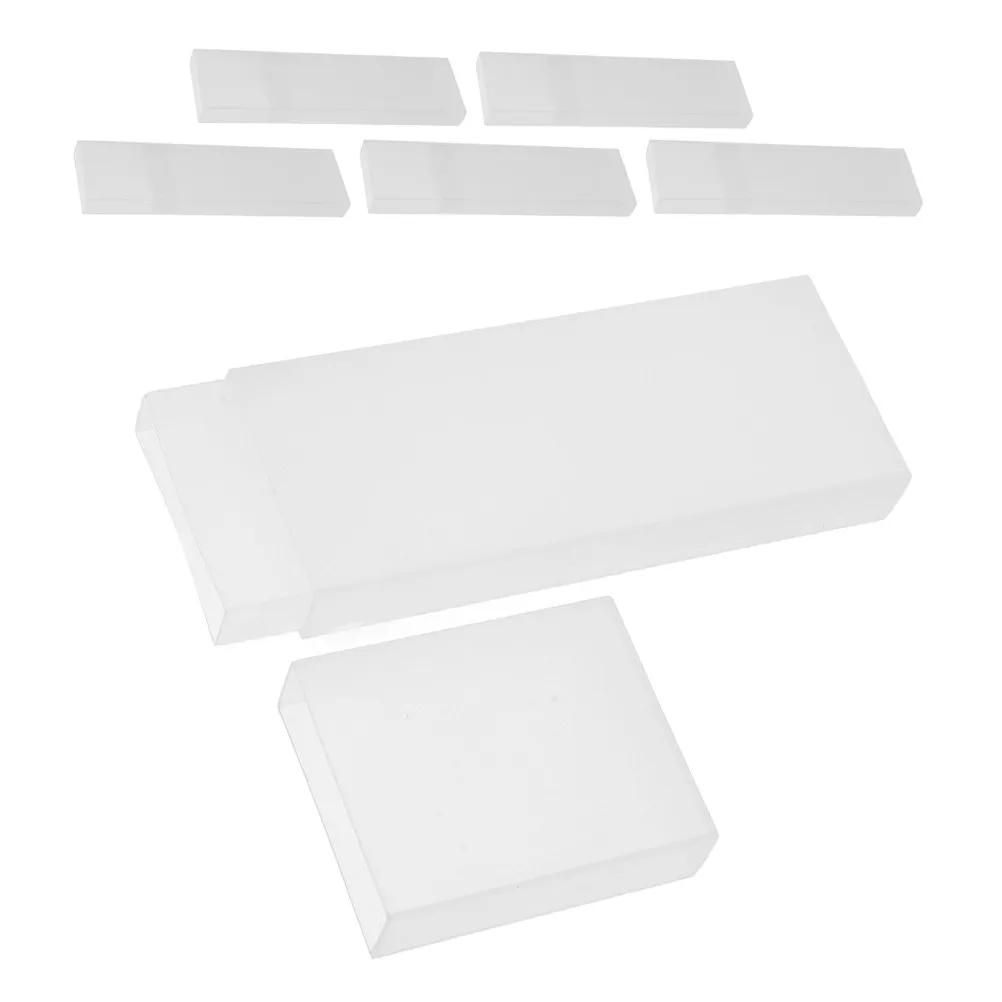 

6Pcs Tongue Scraper Storage Box Clear Plastic Portable Organizer Travel Case Protective Holder Compact Lightweight Scraper Tool