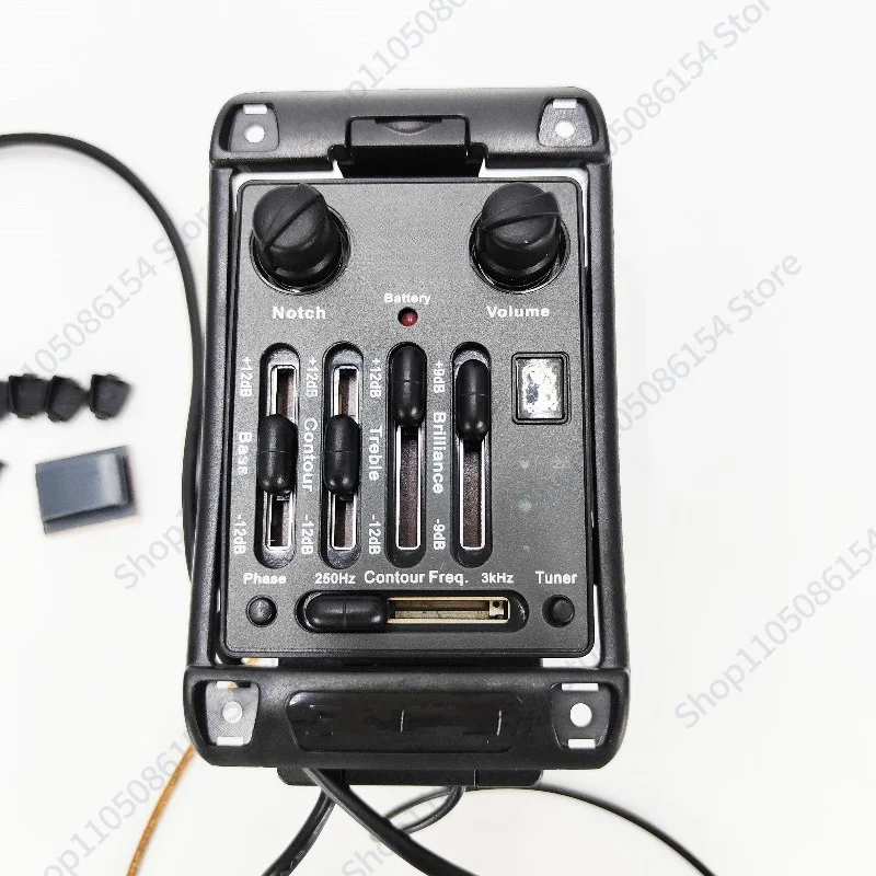New Fisherman Pickup Folk Acoustic Guitar Pickup Guitar EQ Pickup Tuner Equalizer