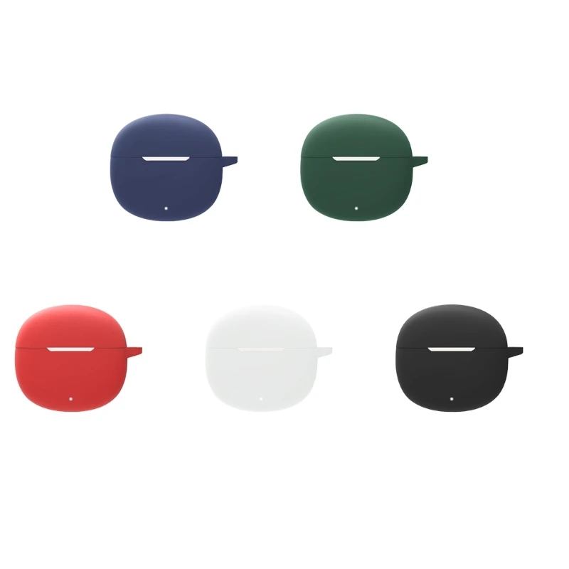 สำหรับ QCYT20 หูฟังสำหรับเปลือกกันกระแทก Anti-Scratch ป้องกันกรอบแขนล้างทำความสะอาดได้ที่อยู่อาศัยกันฝุ่นสำหรับกรณี