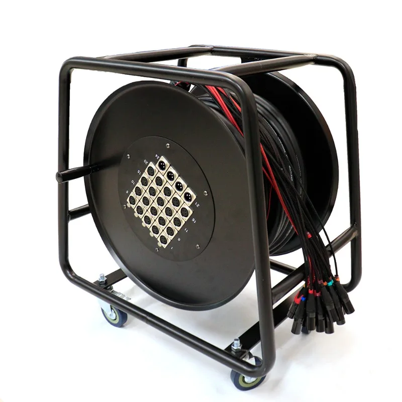 30m 50m 100m Balanced Cable Drum 8 24 32 Channel Stage Mix Console