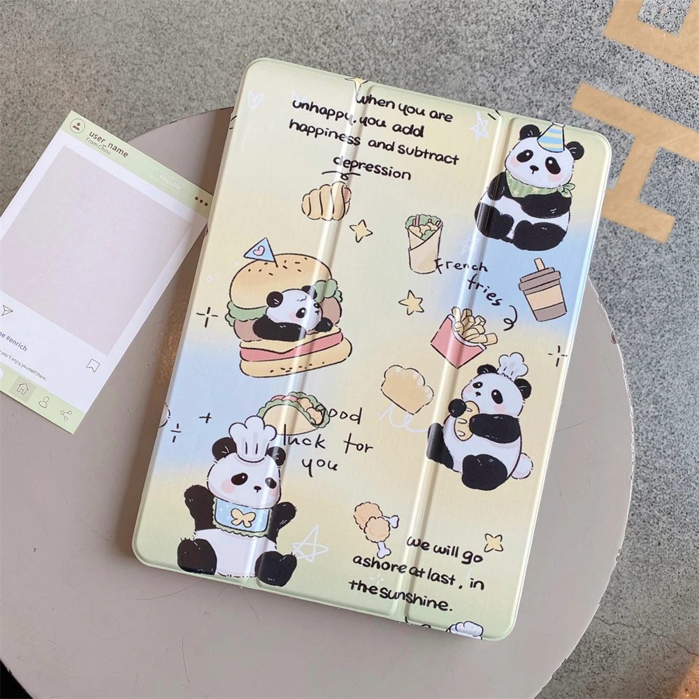

2025 new case for iPad Pro 11 2024 9.7 10.2 5th 6th 7th 8th 9th 10th 11th gen Air4/5/6/7 10.9 10.5 Mini6 7 Cover with Pen Holder
