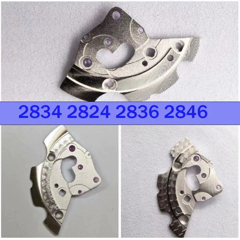 

Подходит для механизма 2834 2824, вторая шайба колодца, 2836 2846, средняя зажимная пластина, зажимная пластина второго колодца, аксессуары для часов