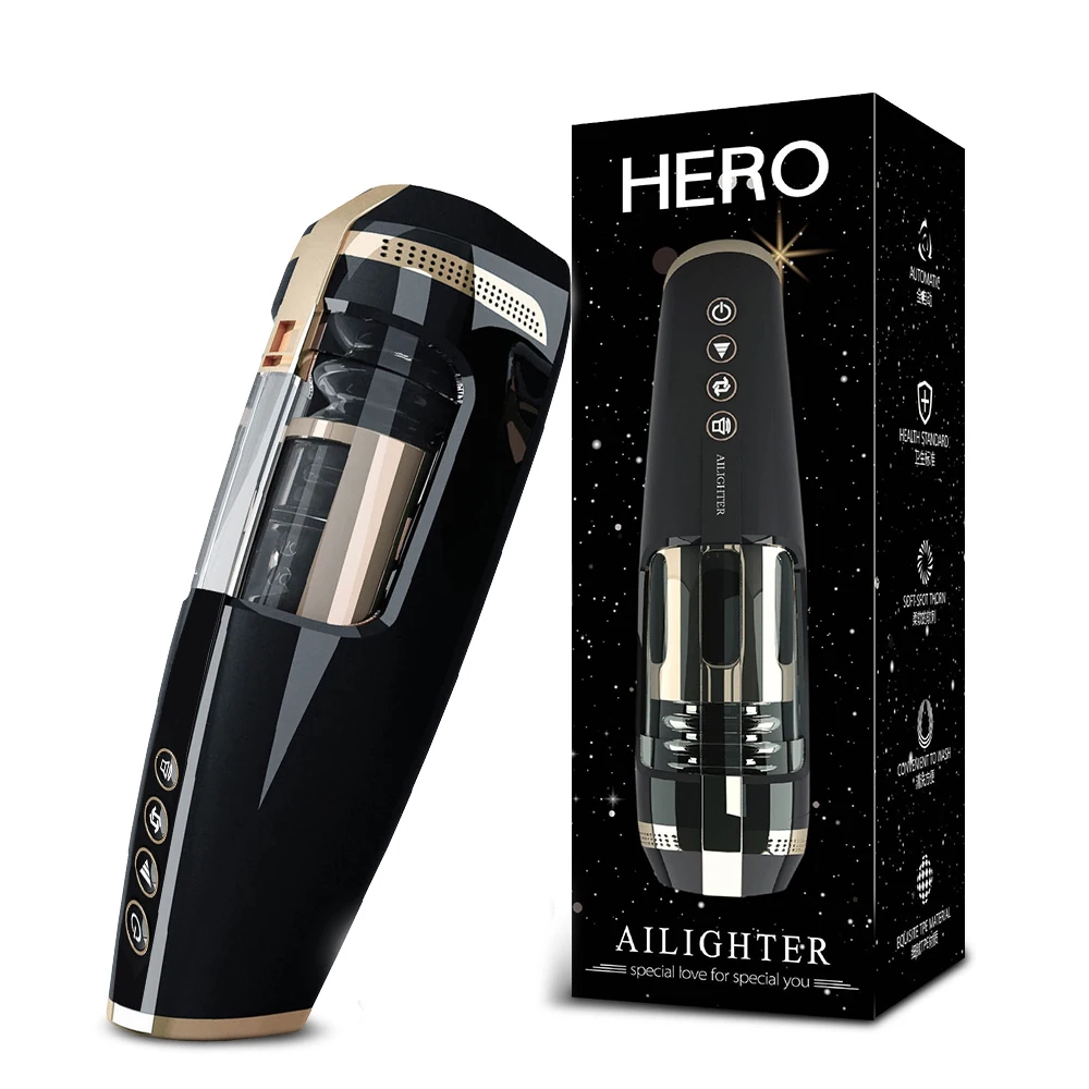 Automatic Thrusting Male Masturbator Penis Glans Stimulation Masturbation Cup Electric Pocket Pussy Stroker Toy Sex Toys for Men