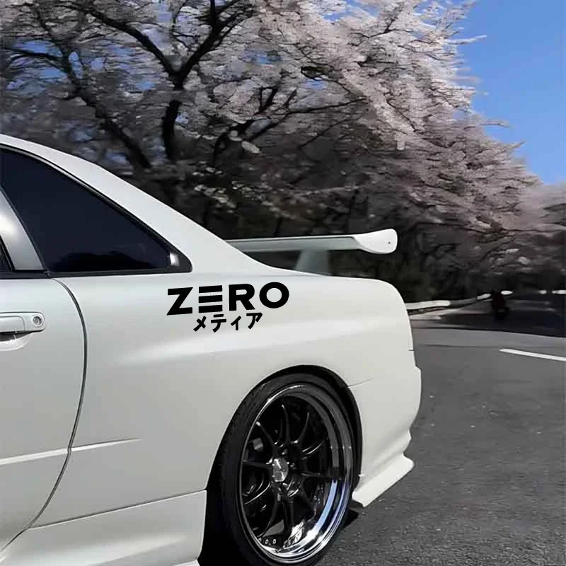 JDM Style Sports Graphic Vinyl Car Sticker, Die Cut PVC Decal for Full Body Auto Decoration Accessories