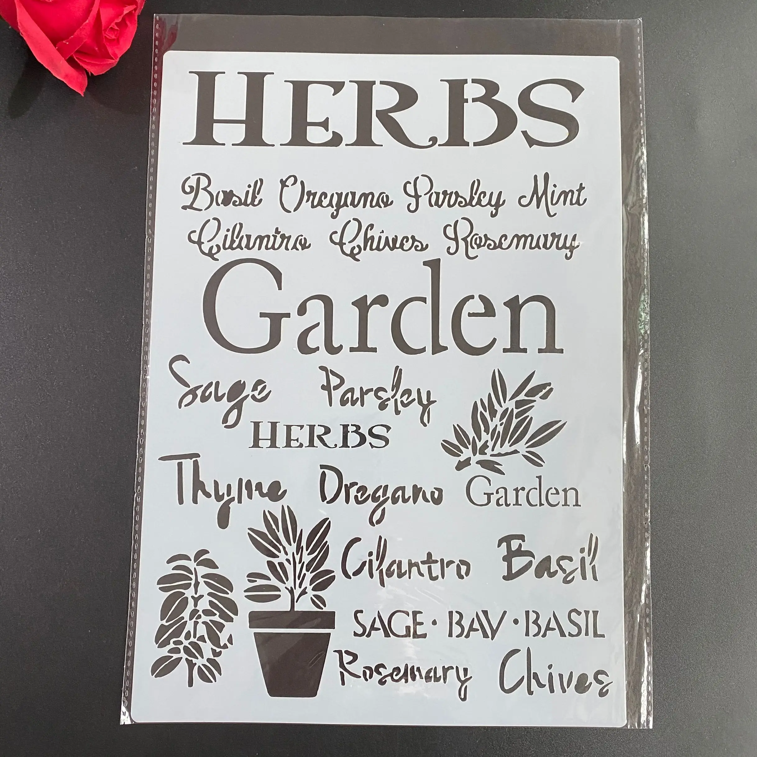 4 шт./набор, трафареты для рисования мандалы