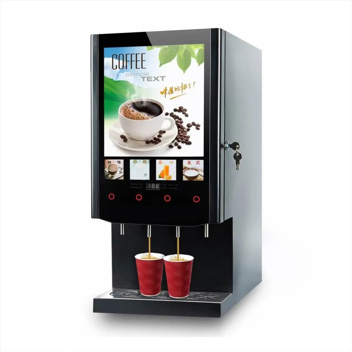 40S Instant Coffee Machine Automatic Espresso Coffee Machine Commercial Coffee Machine for Sale