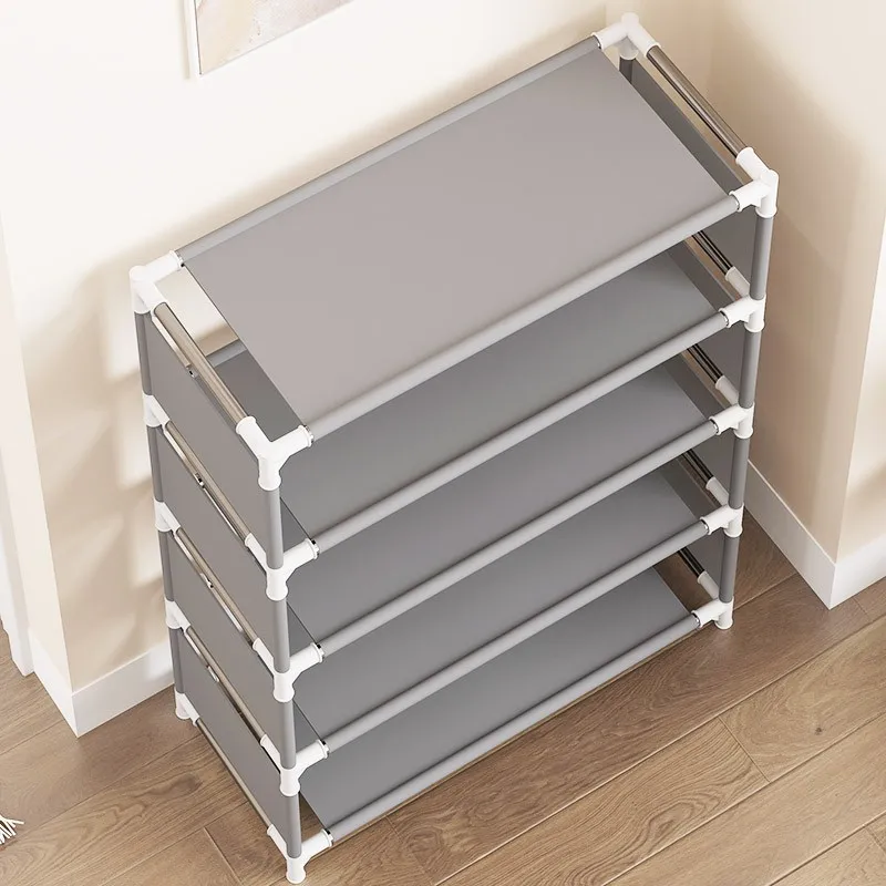 Multi-level shoe rack - Home entrance dust-proof shoe cabinet - Multi-functional rental house