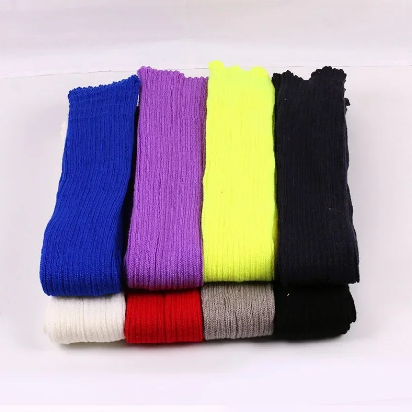 Womens Leg Warmers Winter Warm Ankle Stretch Knitted Thigh High Over Knee Long Socks Ladies Boot Sock Gaiter Female Stockings