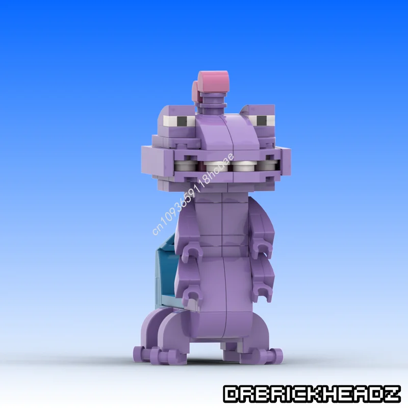 

104pcs MOC Randall Boggs Monterser Inc Brickheadz Building Blocks Constructing Plastic Educational Creative Christmas toy Gift