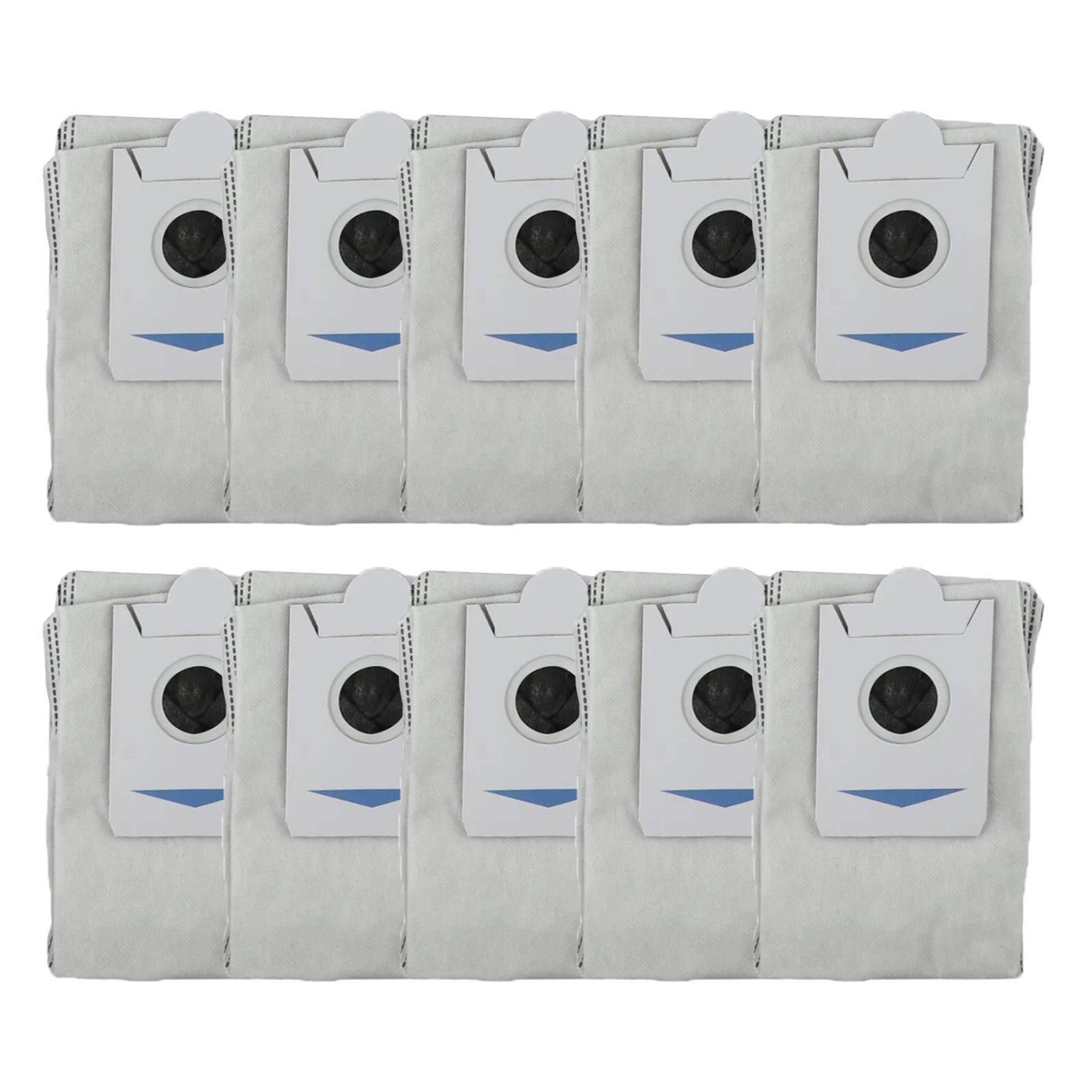 10pcs Dust Bag For Ecovacs T30S / T30S AI Care / T30S PRO Robot Vacuum Cleaner Accessories Large Capacity