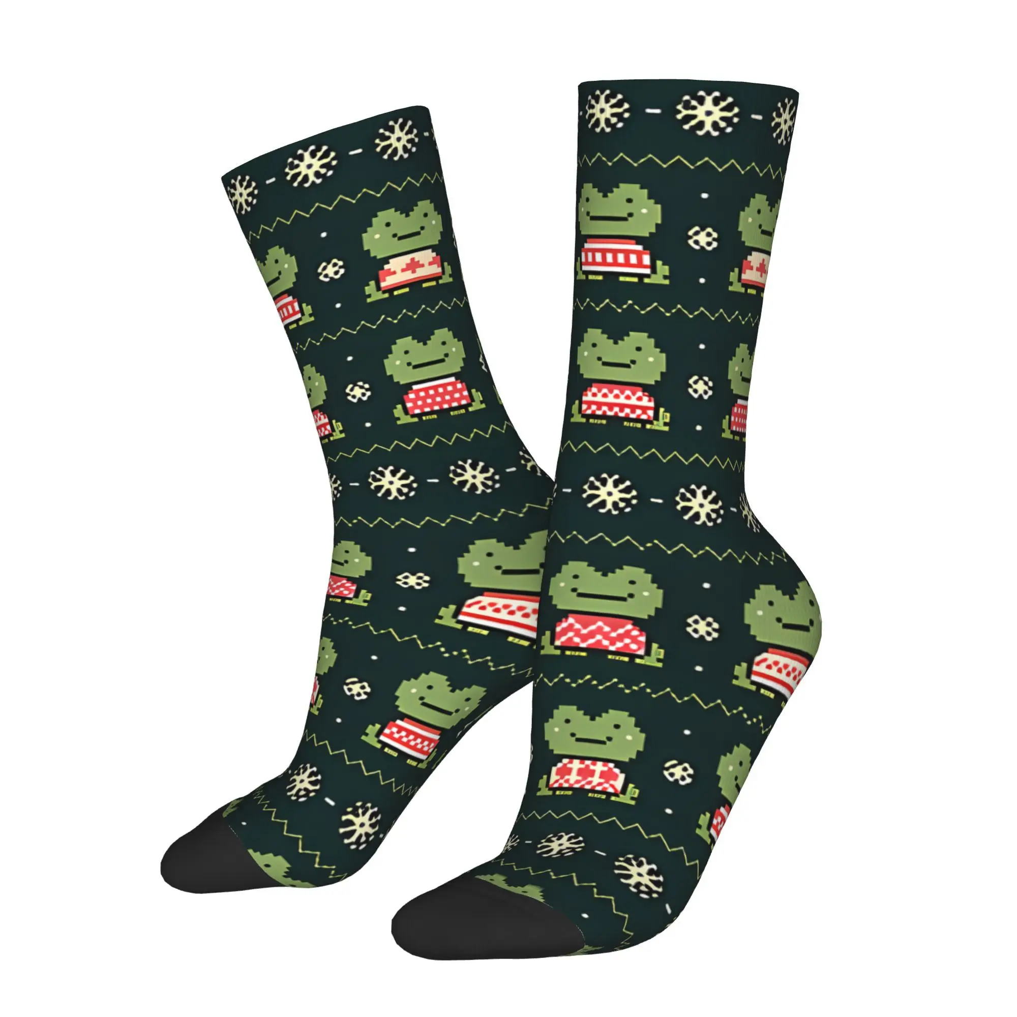 

Frogs Sock Printed Man Polyester Fashion
