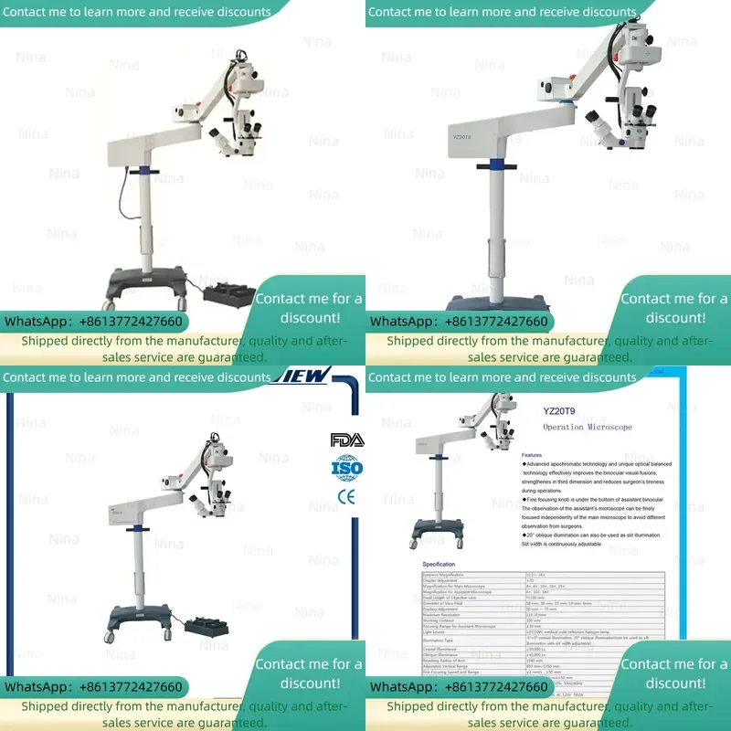 SHTOPVIEW YZ20T9 Microscope 20-Degree Oblique Illumination and Slit Illumination 1-Year Warranty