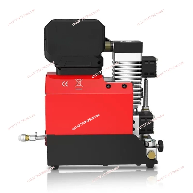 18V lithium battery air-cooled portable 30MPA high-pressure air pump air compressor