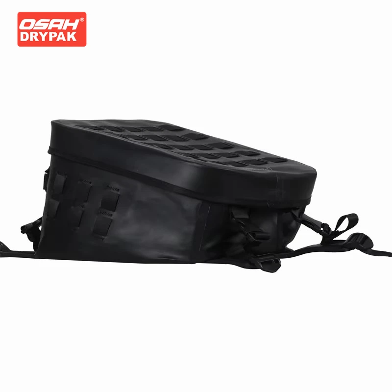 

OSAH Black Motorcycle Front Oil Tank Bag 12L Large Capacity Multifunctional Waterproof Bag Tool Navigation Pack Riding Gears