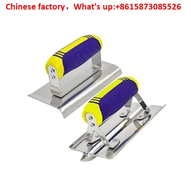 Sharp corner trowel, rounded corner tool, construction batch, putty scraping, edge trimming, trowel