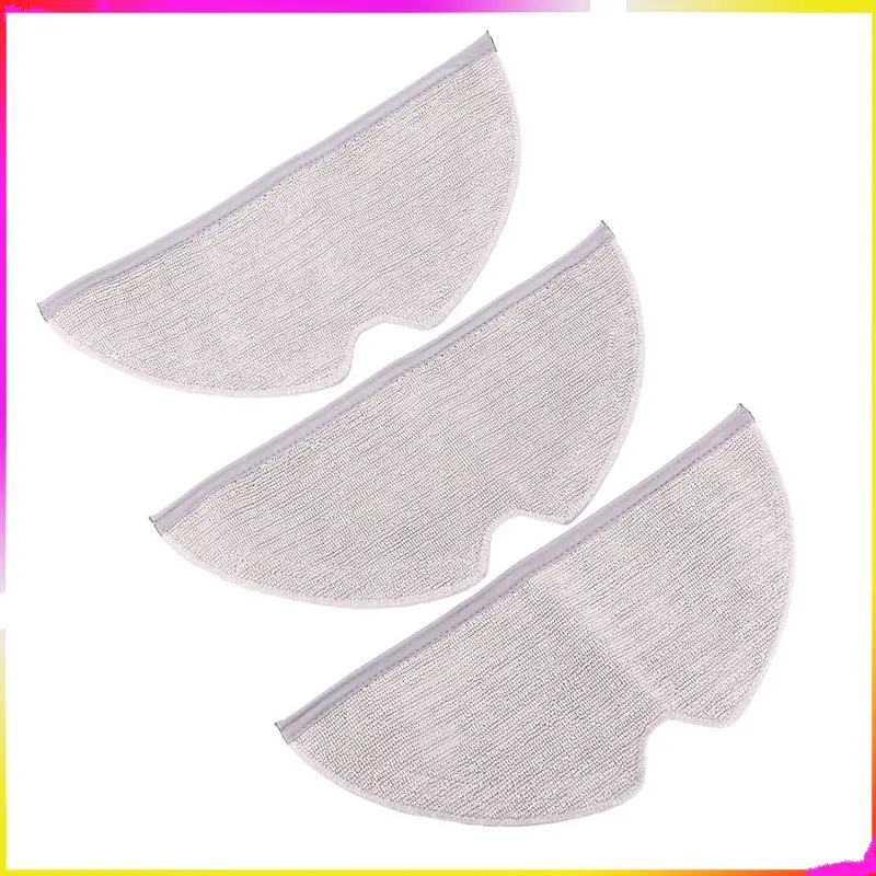 M04K 3Pcs Replacement Mop Cloth For Mijia 1C Dreame F9 Sweeping Mopping Pad Robot Vacuum Cleaner Accessories