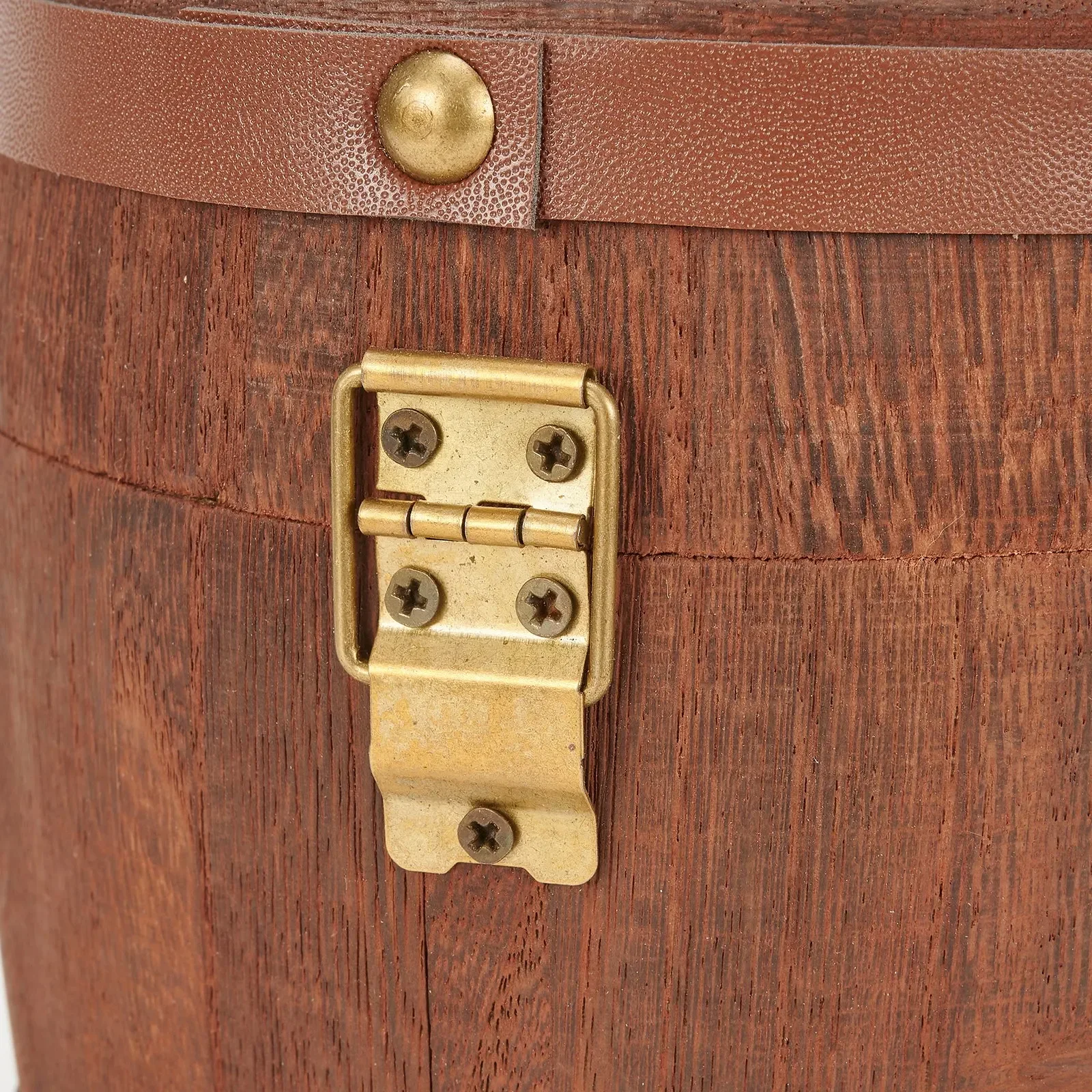 Portable Antique Mini Wooden Tea Leaf Storage Box For Tea Leaf Coffee Flour Beans For Storing Teas, It Can Also