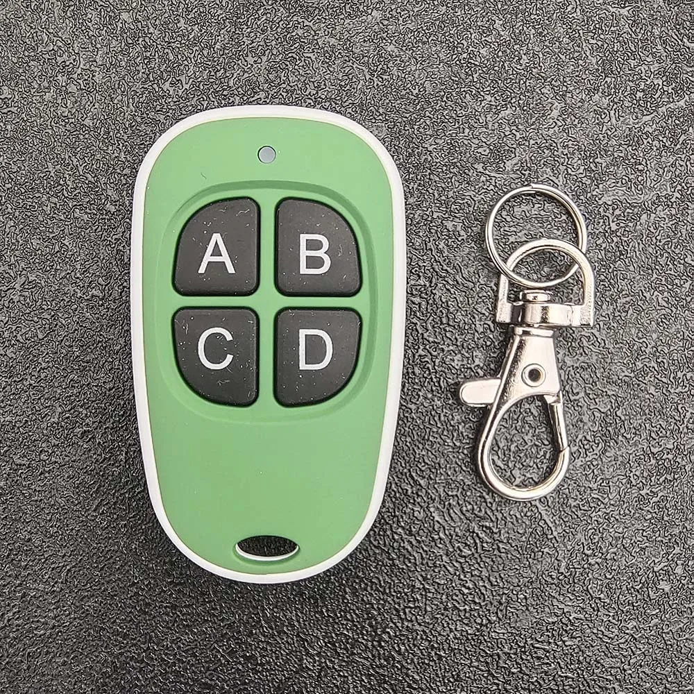 5 colors 4 Channel Wireless 433Mhz Remote Control Copy Code Remote Electric Cloning Gate Garage Door Auto Keychain