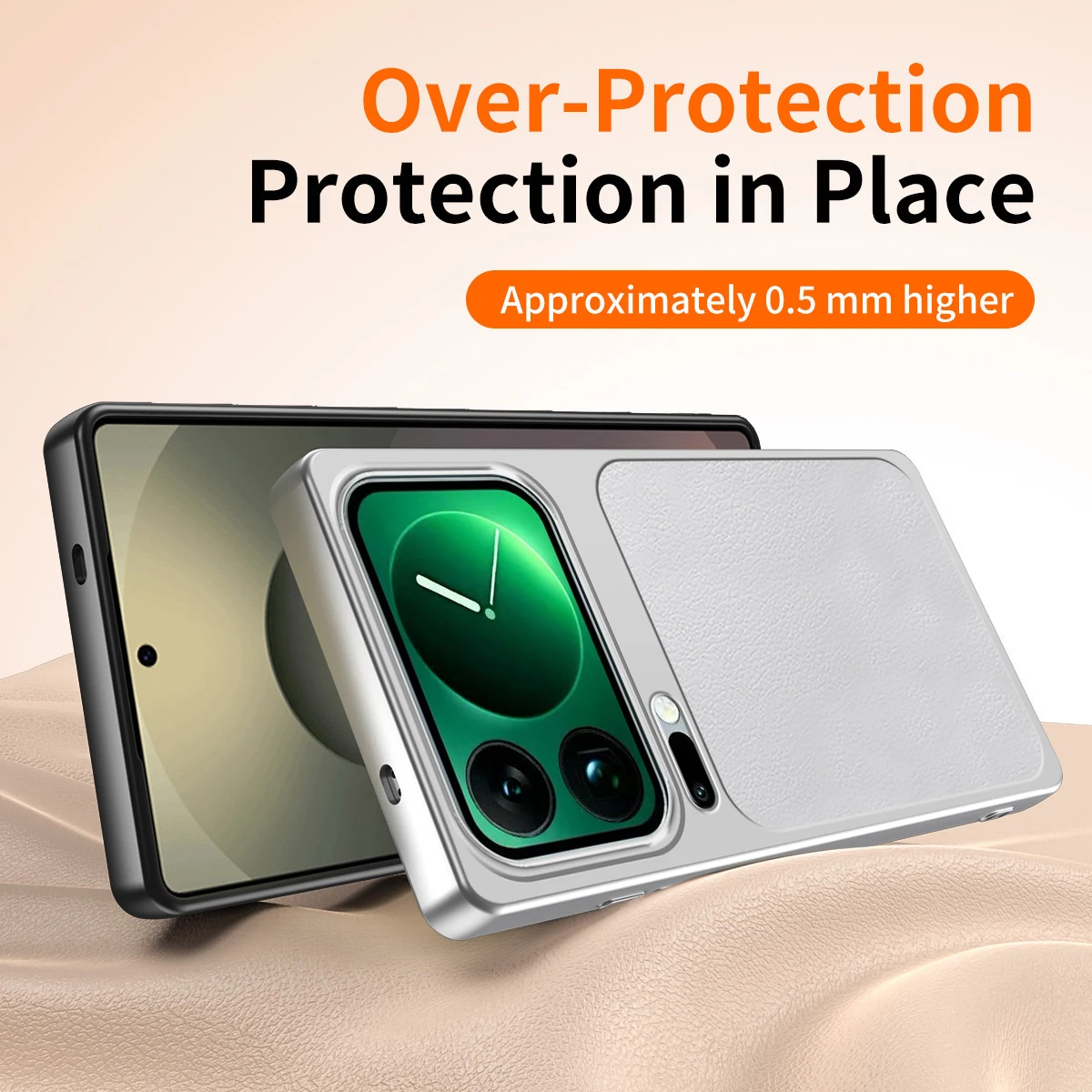 

Luxury Lambskin Case For Xiaomi 17 Pro Max 15 15T 14T 13T 14 13 Pro 14 Ultra Shockproof Soft Anti-Scratch Anti-Fingerprint Cover