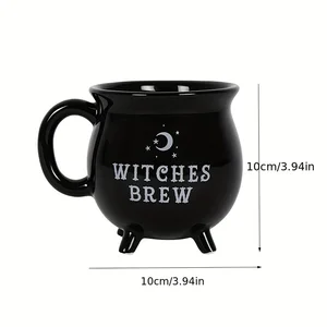 Keramikkaffeetasse für Hexentag Hexendekoration Hexengeschenke Caldeirão de Beer, Kaffeetassen, 12 Unzen, 1PC 8 Hauptverkäufe Witch Becher - №3