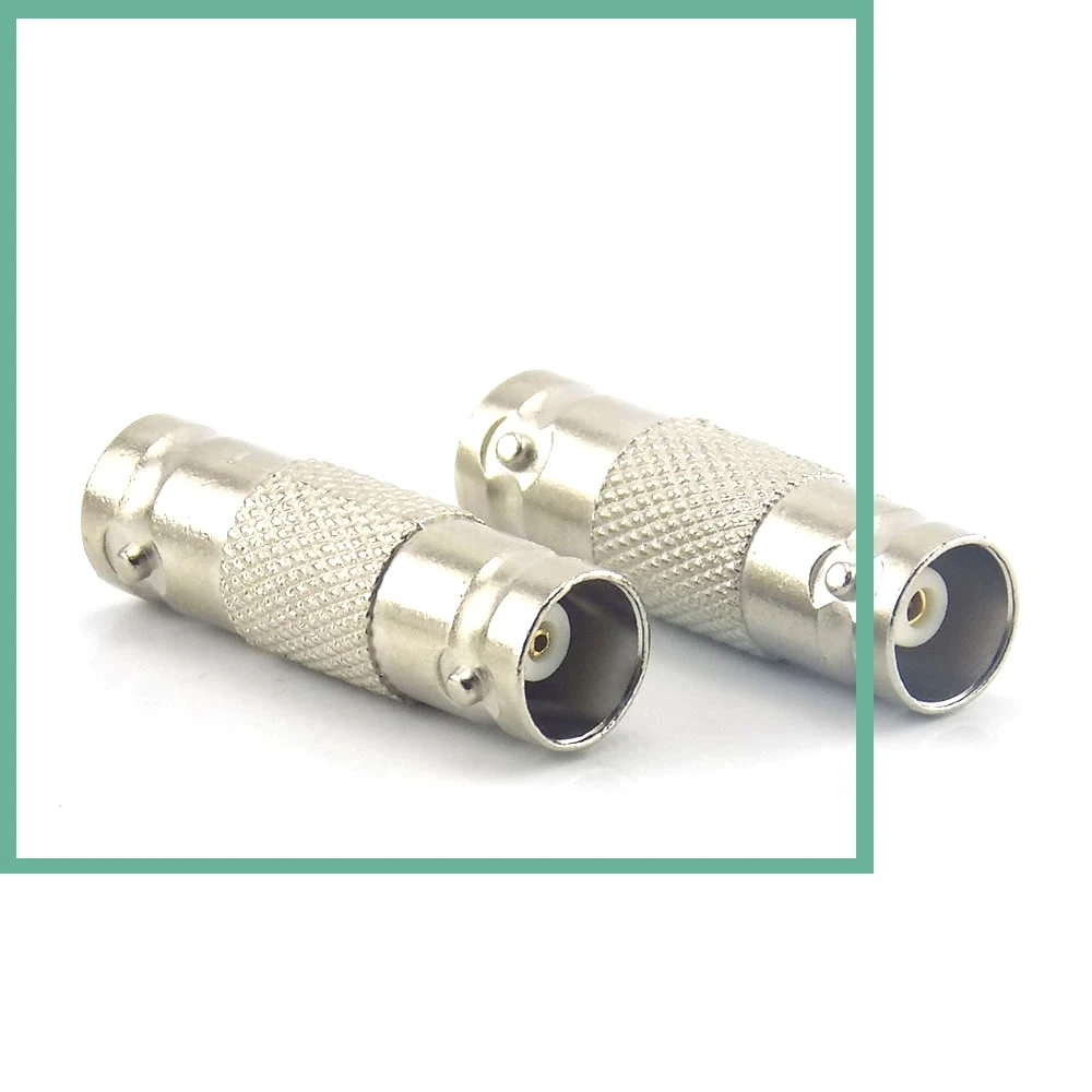 5pcs/lot BNC Female to Female Video Surveillance System BNC Connector Coupler Coax Extender for CCTV Camera Accessories E3