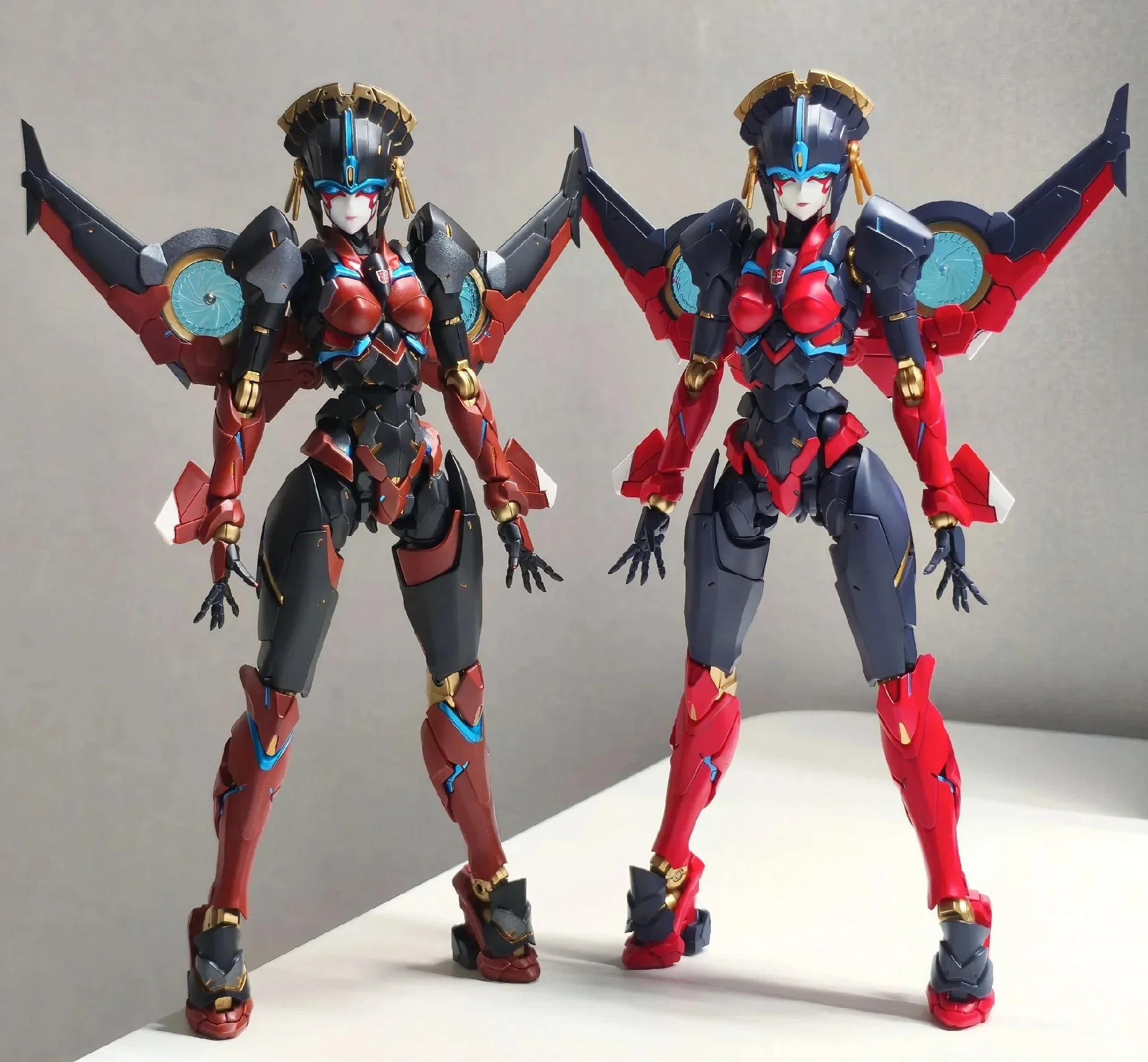 Flame Toys Furai Transformers Arcee Windblade Posable Model Finished Product Kit Collectible Action Figure For Hobby Collectors view 6