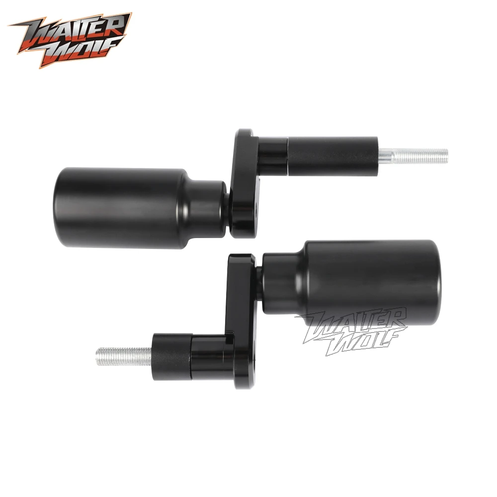 อุปกรณ์เสริมรถจักรยานยนต์ ตัวกันล้ม ตัวป้องกันเฟรม บังโคลน ตัวกันกระแทกโช้คหน้า สำหรับ Kawasaki Ninja 400 ปี 2018-2024