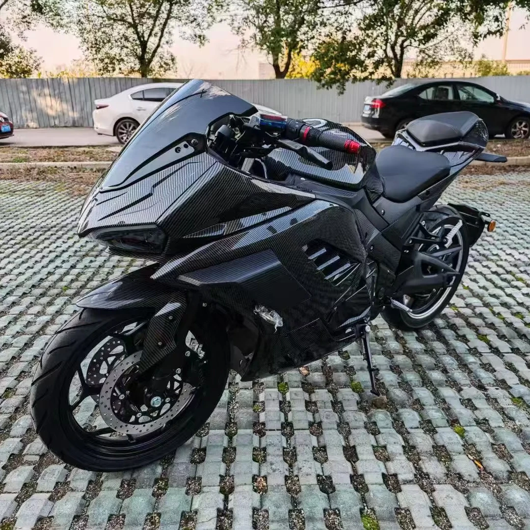72V 5000W Electric Motorcycle - 2024年最新型高速72V電動バイク5000WセントラルチェーンモーターV4 S 大人用電動バイク