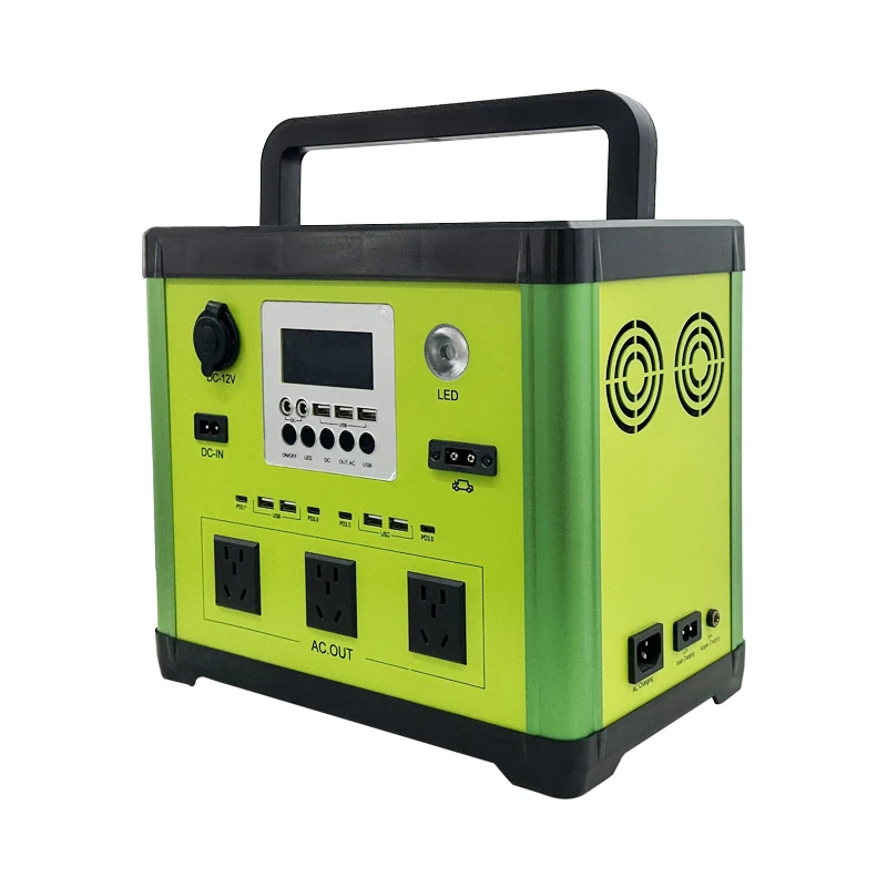 Portable Power Station 1500W With 1536wh Energy Storage Battery Outdoor Solar Generator