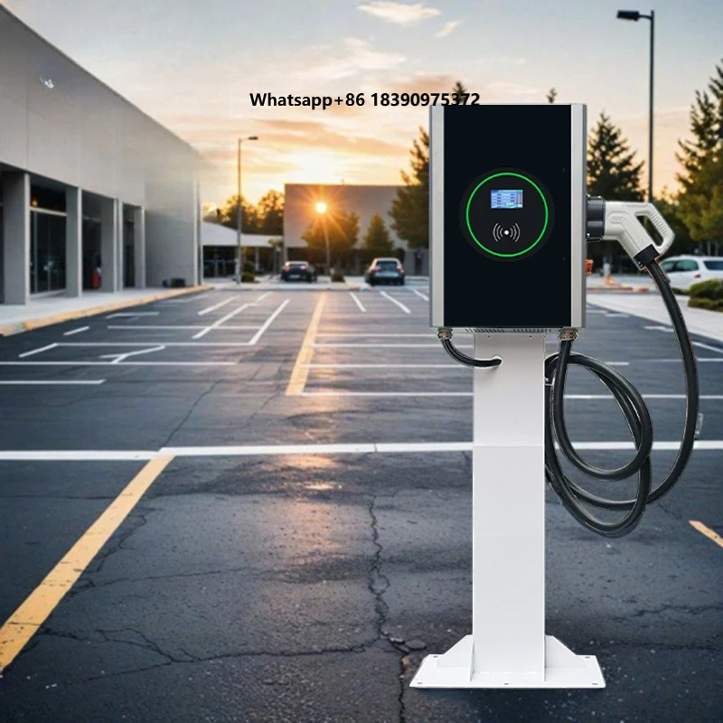 

TUV Certification Outdoor IP54 CCS2 Home Electric Vehicle Charging Pile Center 7kw Wallbox EV Dc Charger Station