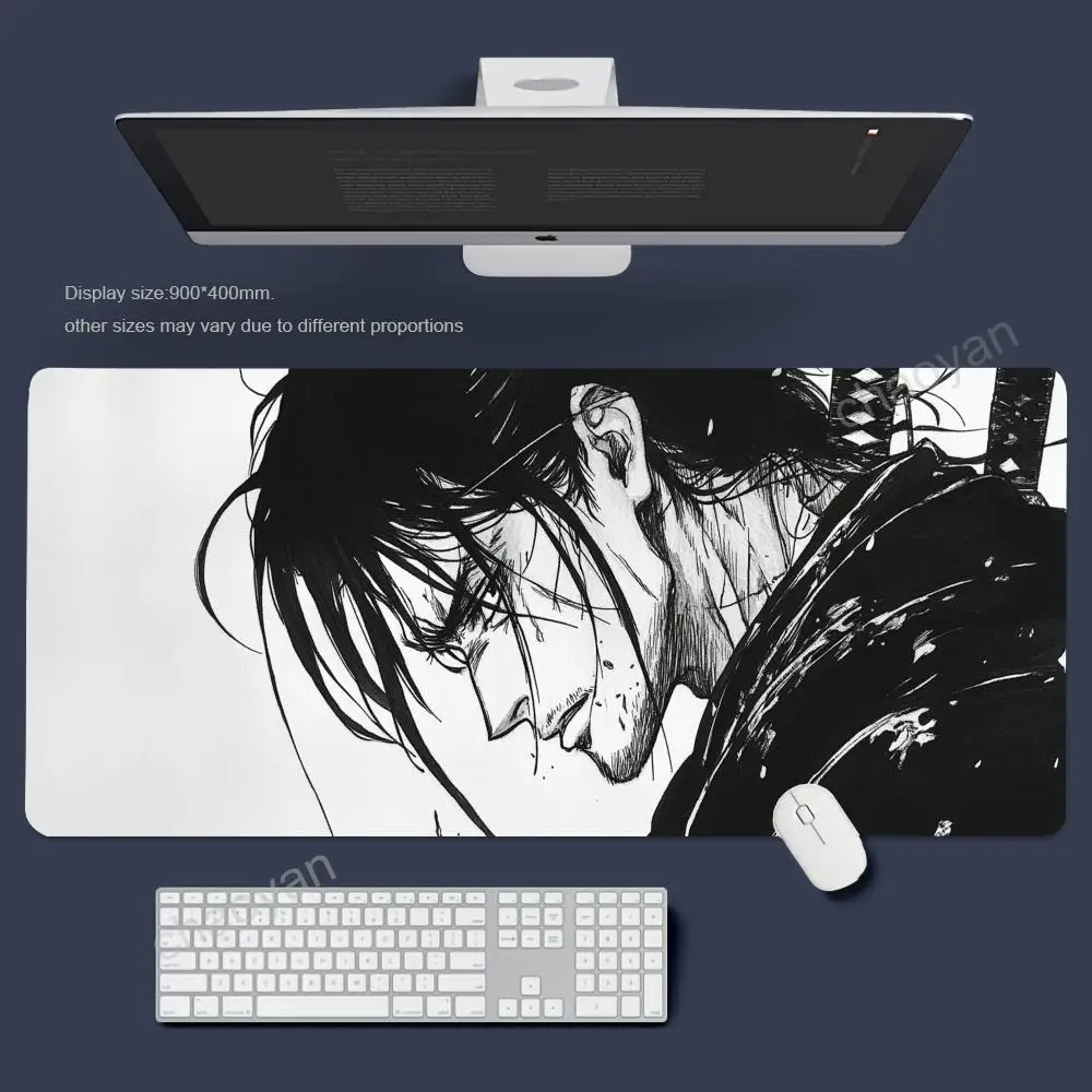 

Japanese samurai Mouse Pad Gamer Office Accessories Pc Cabinet Games Desk Mat Computer Desks Keyboard Gaming Mats playmat