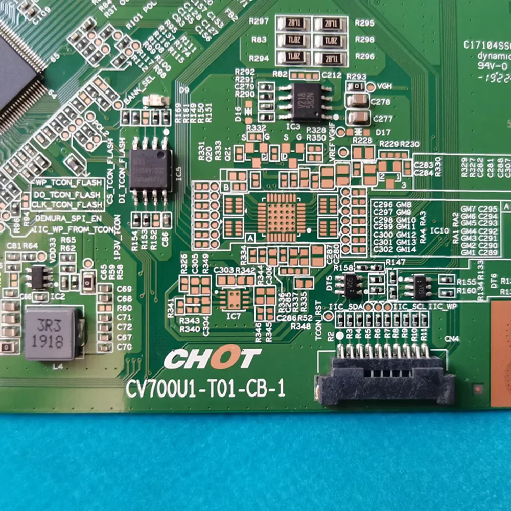 Placa lógica de T-CON de buen funcionamiento CV700U1-T01-CB-1 para L70M5-RA de 70 pulgadas HZ70E3D 70PUF7364/T3 70PUS6724/12 70PUS7805/12 70PUS6504/12