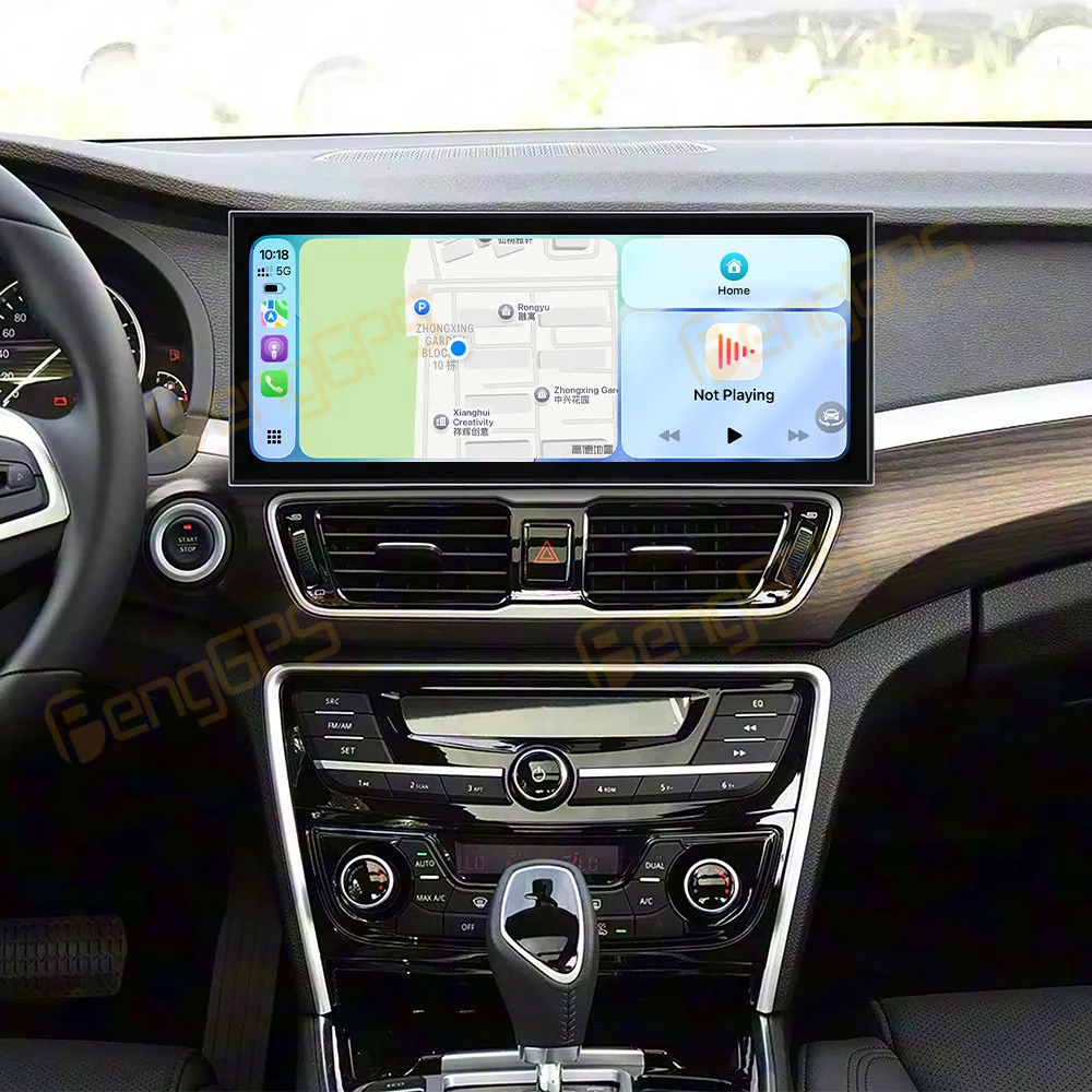 

15,8-дюймовый Android 15, автомобильный радиоприемник CarPlay для Geely Borui 2017-2018, мультимедийный плеер с сенсорным экраном, GPS-навигация, головное устройство DSP