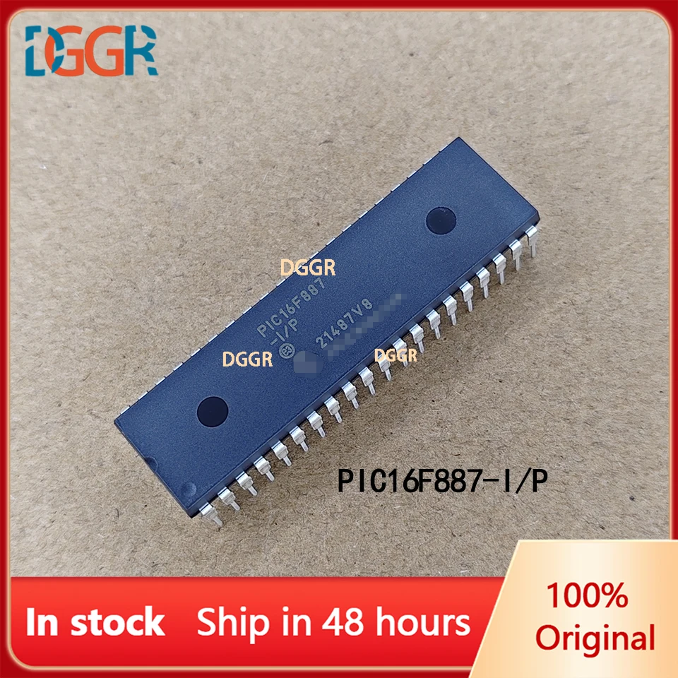 5-50PCS PIC16F887 DIP40 Original In Stock Wholesale of Microcontroller PIC16F887-I/P