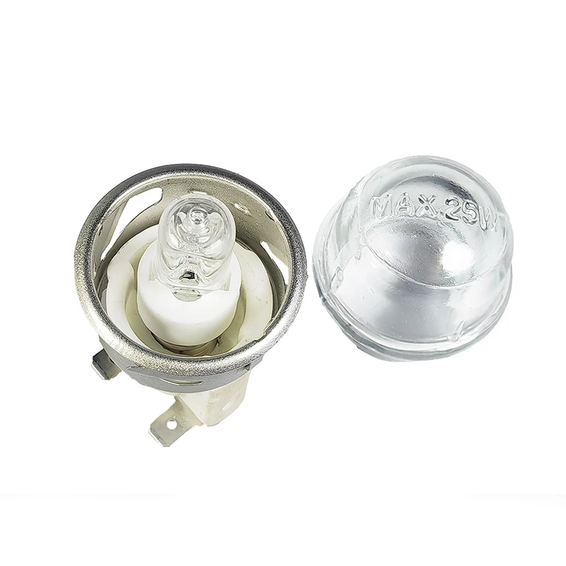 25W/40W E14 เตาอบหลอดไฟ 220-240V ปลอดภัยหลอดฮาโลเจนเตาอบอุณหภูมิสูง 500 ℃   หลอดไฟไมโครเวฟสําหรับเครื่องเป่าแบบทนทาน