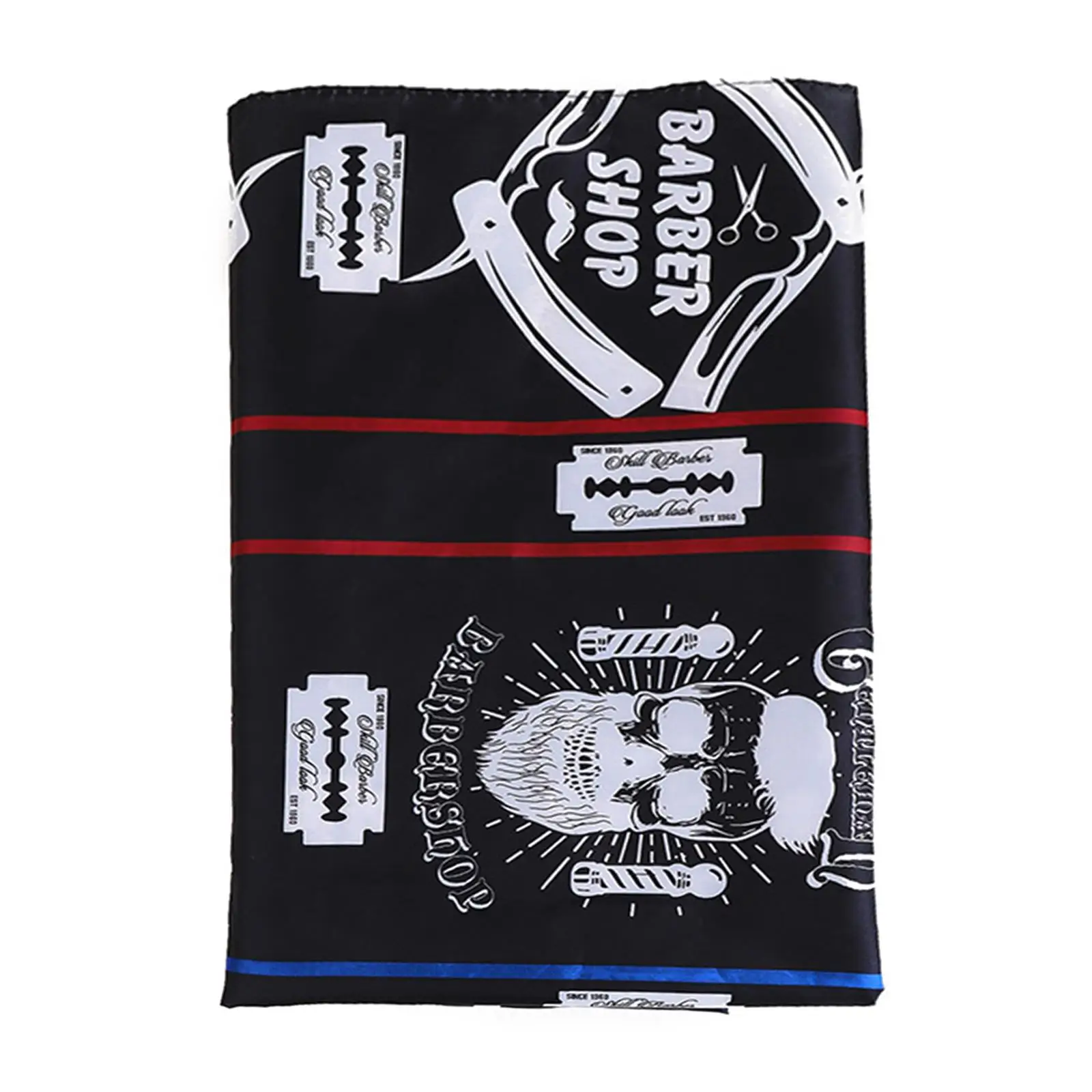 قماش حلاقة الرأس المقاوم للماء ، طباعة مكافحة ساكنة ، سهلة التنظيف ، 5X