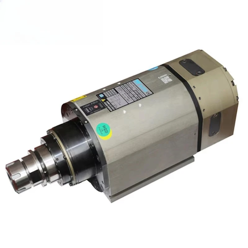 HYCNC water-cooled spindle GDL75-HSK63F-24Z/17 4P (HQD motor pole number) for 5-axis numerical control machine BT30/BT40 bearing