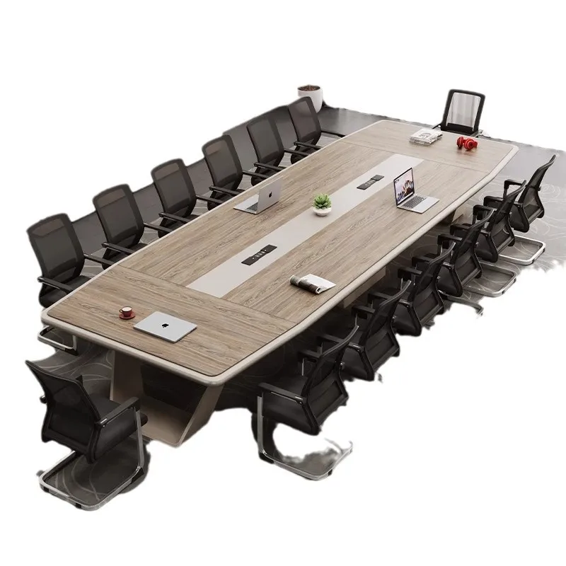 

Простой и современный небольшой стол для конференц-зала, стол для переговоров и стул, офисная мебель