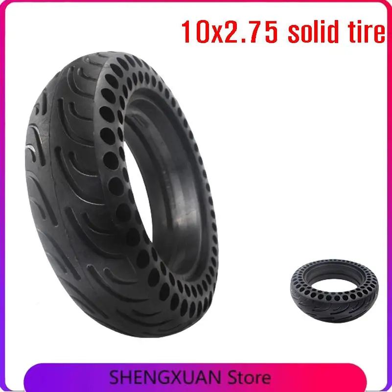 

10x2.75 Honeycomb Tire for 10 Inch Electric Scooter Solid Rubber Wheel Replacement Tire