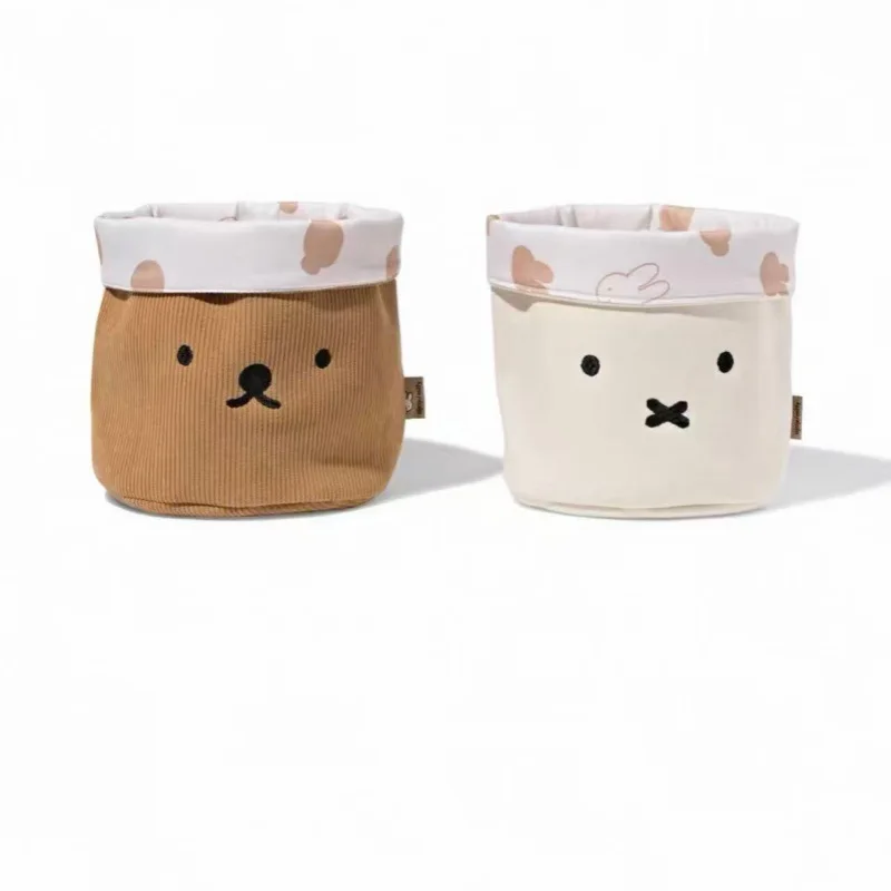 

Горячая мультяшная серия Miffy, вельветовая корзина для хранения, креативная изысканная милая складная корзина для хранения, товары для дома