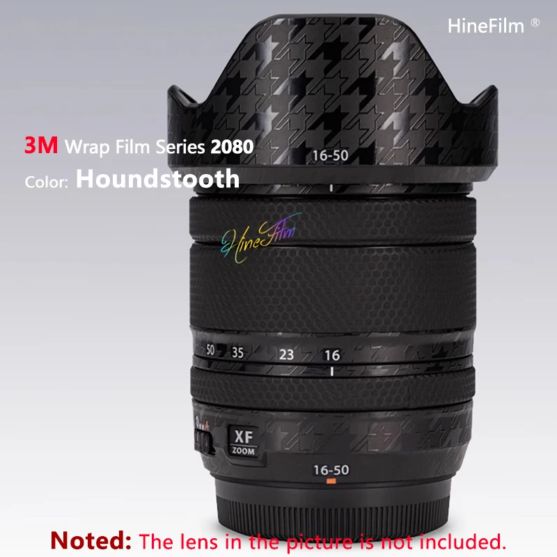 Hinefilm Skin for Fuji XF 16-50 Lens Sticker for Fujifilm XF16-50 F2.8-4.8 Lens Skin Fuji 1650 Wrap Cover Film 16 50 Lens Skin