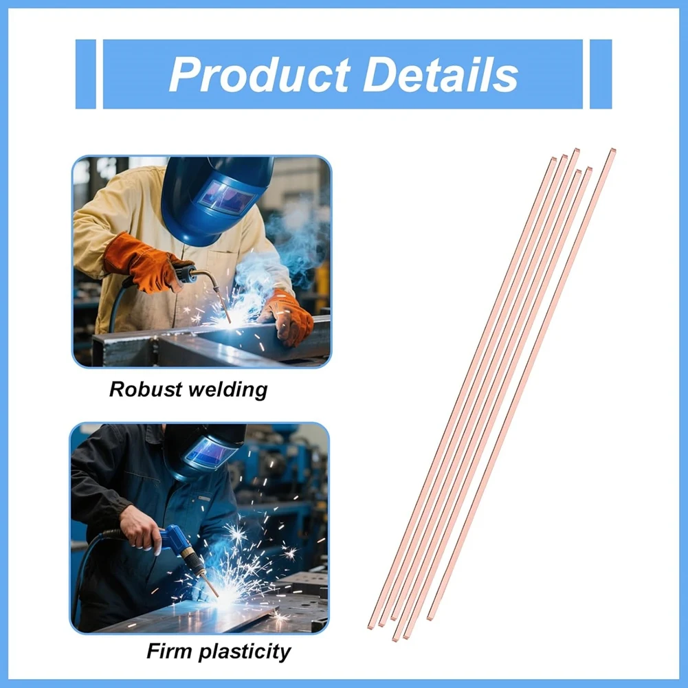 

AAAF Brazing Rods Solder Copper For Cold Storage 64 Sticks Phosphor Welding Rods For HVAC Units Refrigerator Air Conditioning