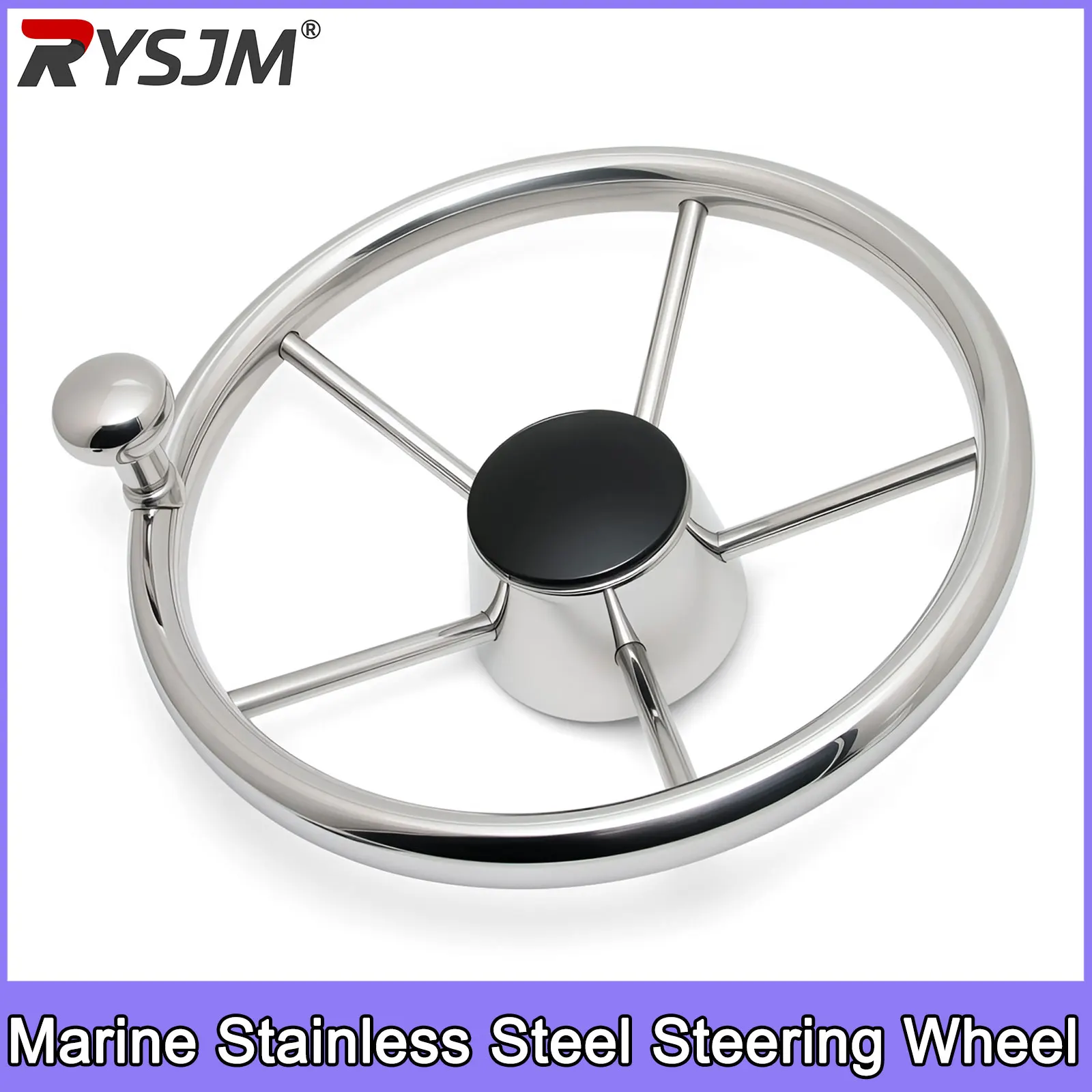 11-inch-marine-stainless-steel-steering-wheel-with-knob-or-without-knob-grip-boat-accessories-fit-for-yacht-boat