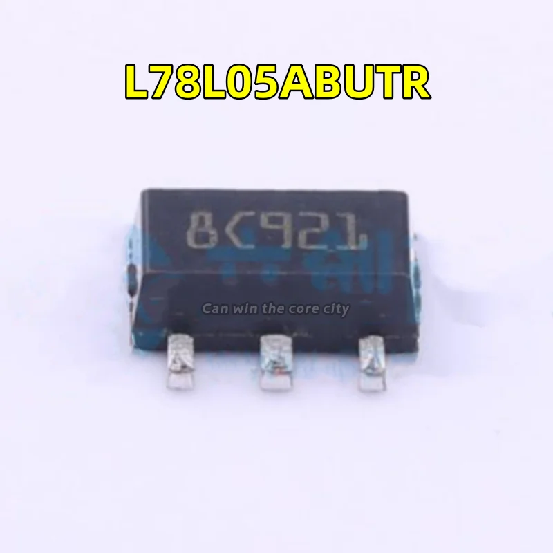 

1-100 PCS/LOT L78L05ABUTR L78L05A SOT89 package linear regulator wire screen 8C New chip