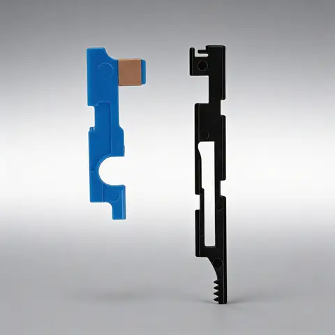 Krytac Ultimate Polymer Selector Plate for AEG Version 2/3 Gearbox Toy Gun Replacement Accessory