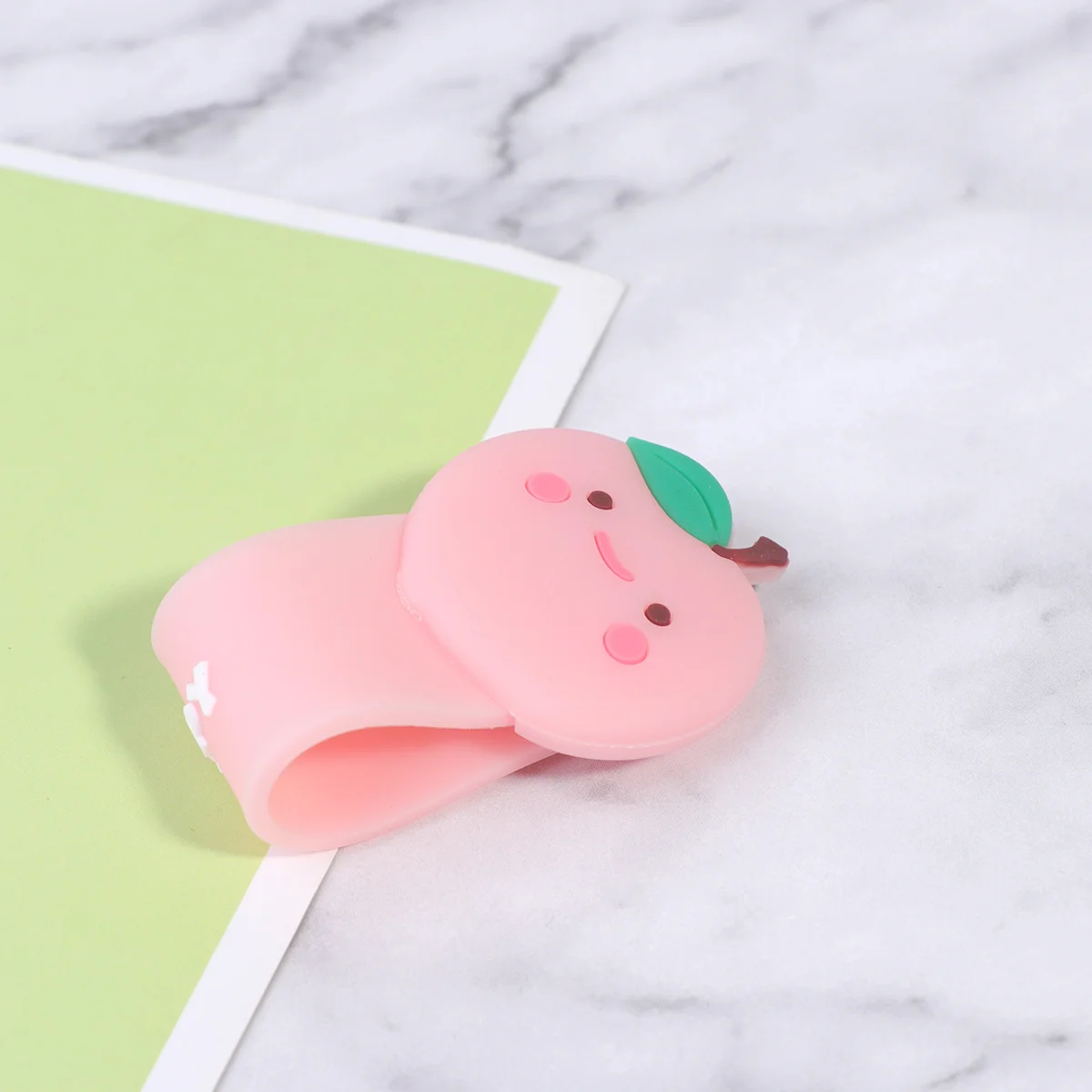 

2Pcs Earphone Cable Winder Tie Mini Silicone Cord Organizer Button Press Charging Data USB Line Cable Management