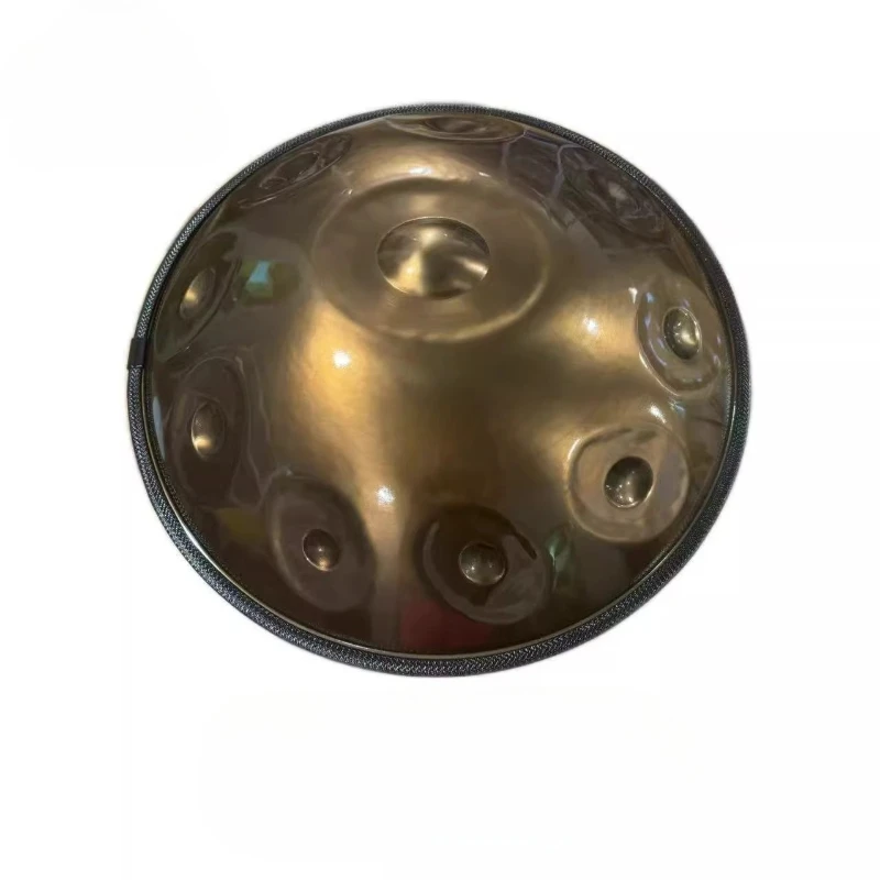 22 بوصة Handpan الصوت شفاء المهنية HandPan التأمل الاسترخاء كبير اليد عموم طبل الصلب قرع آلة موسيقية
