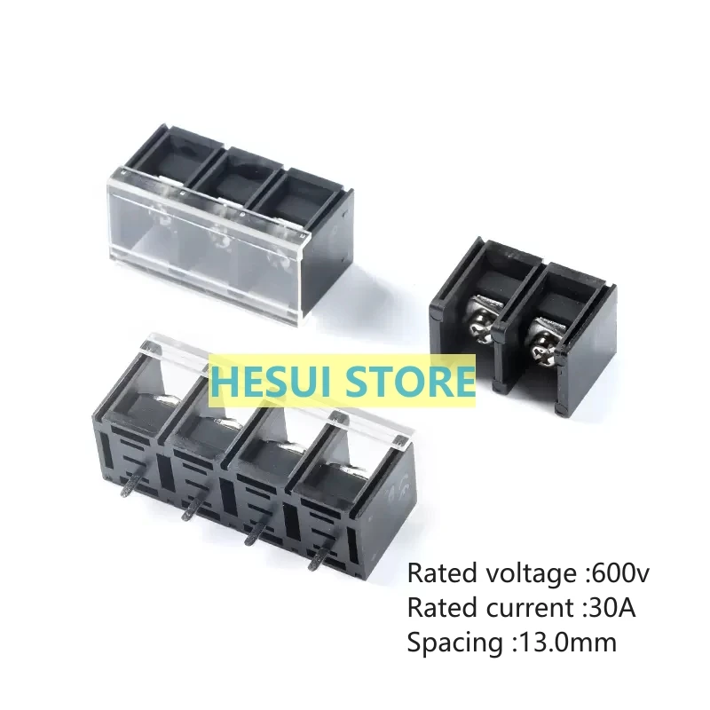 5 PCS KF78S-13.0-2/3/4P Vertical connector with protection cover 13mm spacing fence terminal side pins